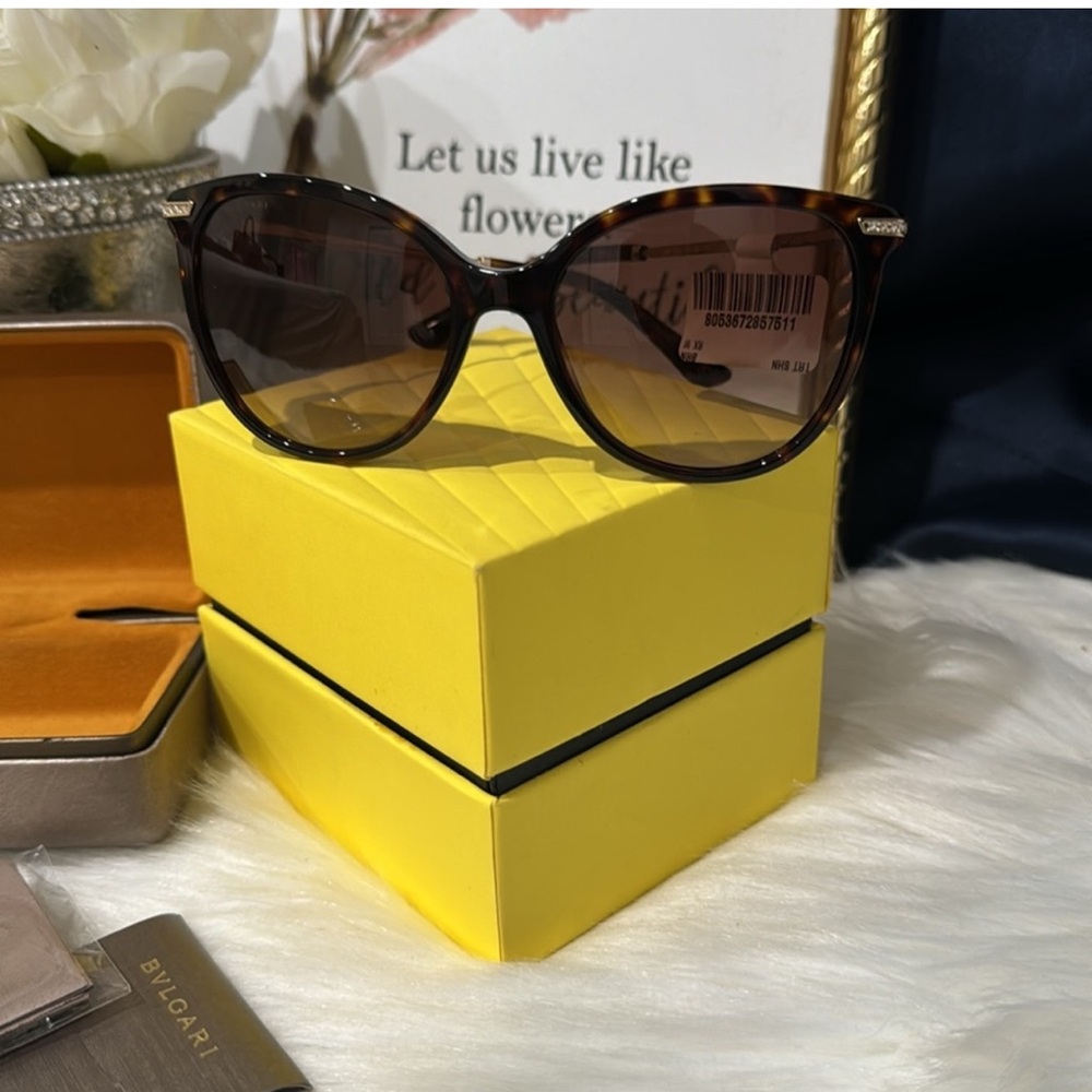 ✨Bvlgari BV8201B 504/13 55 - Dark Havana sunglasses